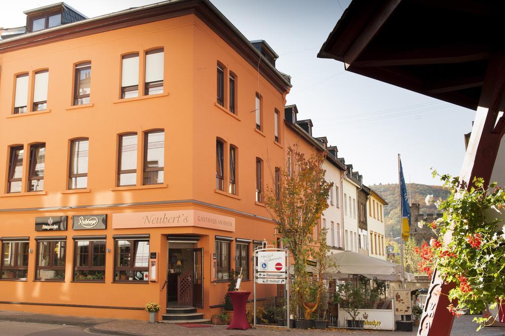 Neubert'S Gasthaus Am Rhein Hotel Lahnstein Exterior photo